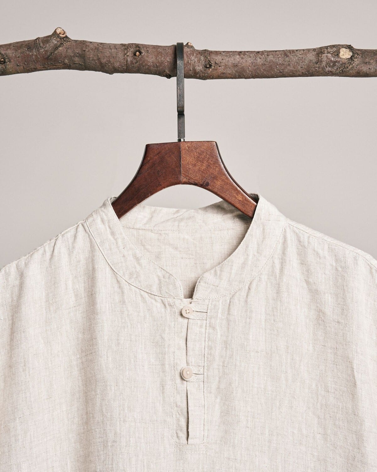 Ivory Linen Shirt