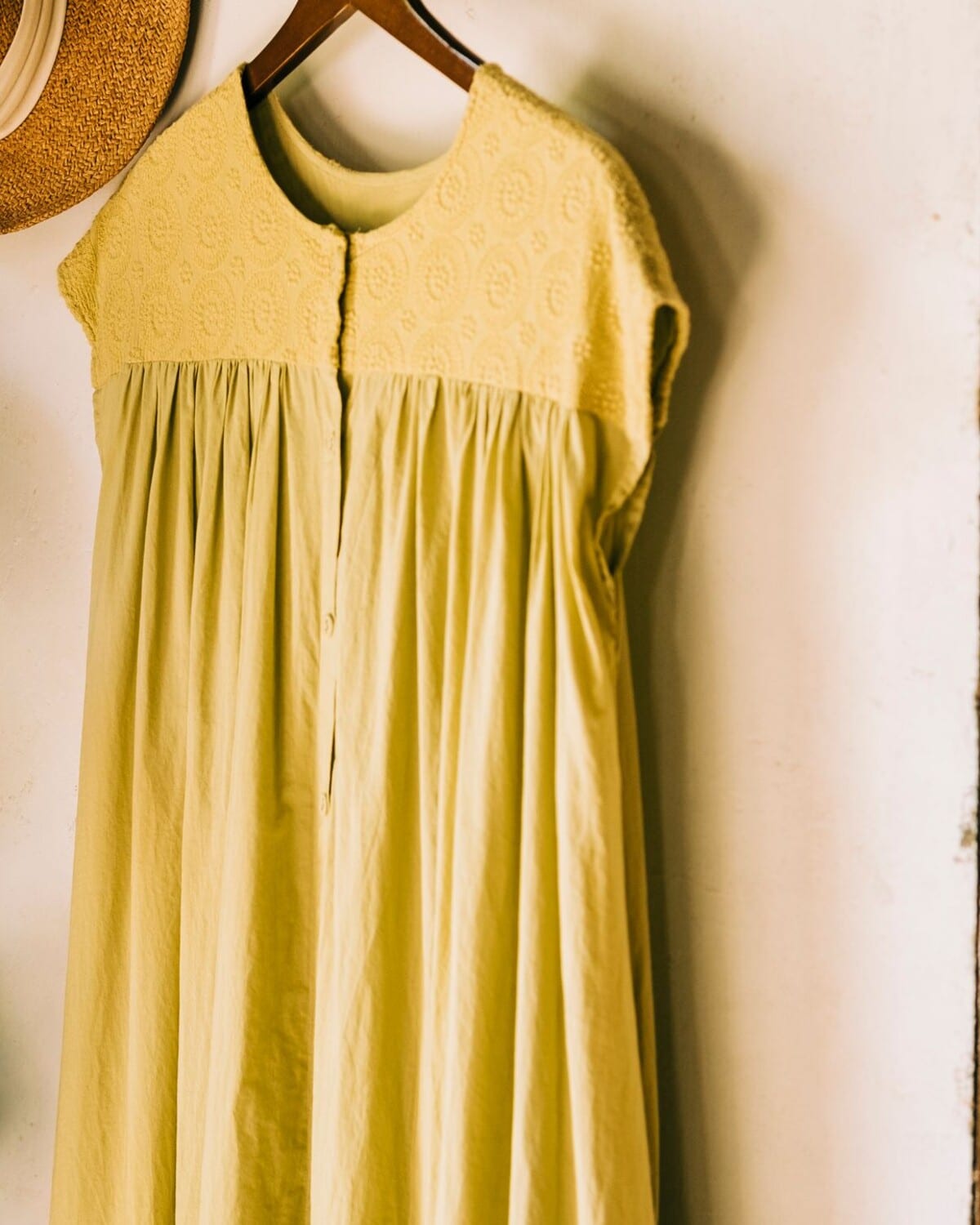 Yellow Cotton Summer Dress