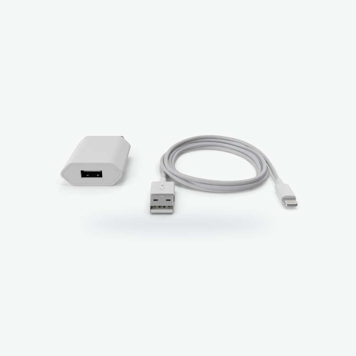 Compact wall charger